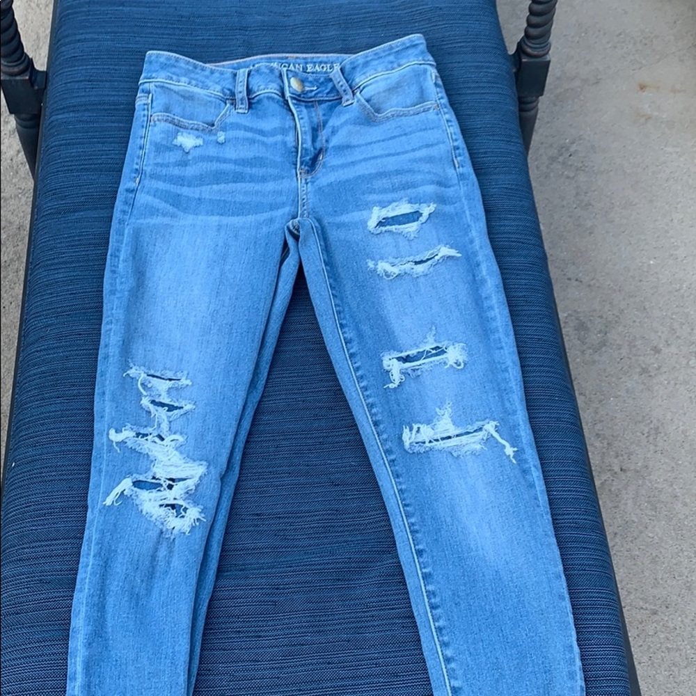 skinny jeans! only worn once!